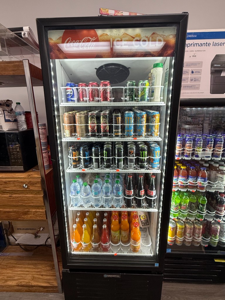 In-store products at Dillard Vape and Lotto